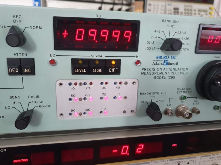 Another Micro-Tel 1295 Precision Attenuation Measurement Receiver ...